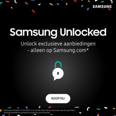 Unlock exclusieve aanbiedingen bij Samsung