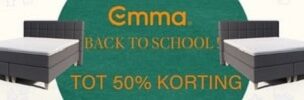 Tot 50% korting bij Emma Matras