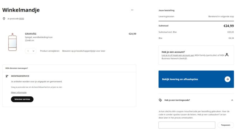 €10 IKEA - korting in mei 2023 (België)