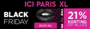 Black Friday: 21% korting op alles bij ICI PARIS XL